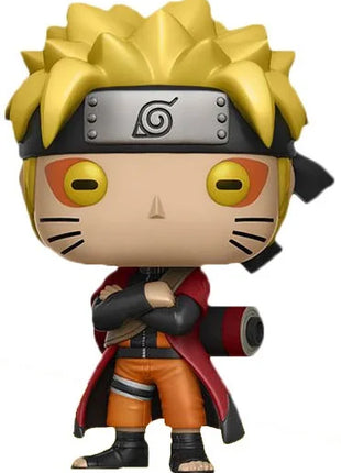 Funko Pop NARUTO Uzumaki Naruto Uchiha Sasuke kyuubi Foglia di legno Collezione Country of Fire Modello PVC Action Figure Giocattoli per bambini