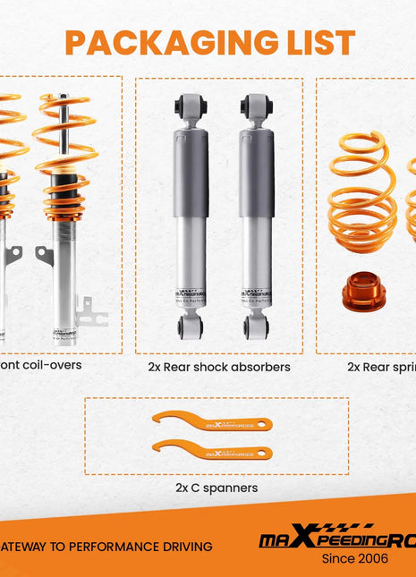 Street Coilovers Suspension Kit for Vauxhall Opel Astra MK5 H Lowering shock