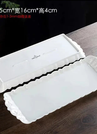 Tesoro tedesco Porcellana dura Giocattolo natalizio Joy Piatto piano multi-angolo Tazza di Natale Piattino Ciotola Candeliere Stili multipli - riparo82