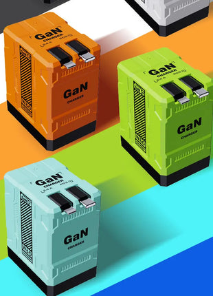 Total 20W USB C Charger GaN Fast Charging Wall Charger For iPhone Samsung Xiaomi Quick Charge EU/US Plug Phone Charger Adapter - Riparo82