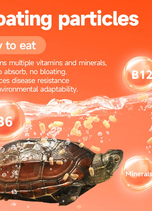 Turtle Food High Protein and High Nutrition Special Food for Chinese Pond Turtles - Riparo82