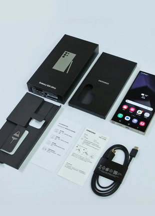 Samsung Galaxy S24 Ultra 5G ricondizionato 6,8" dinamico LTPO AMOLED ROM 256/512 GB RAM 12 GB Snapdragon NFC telefono cellulare AI originale - riparo82