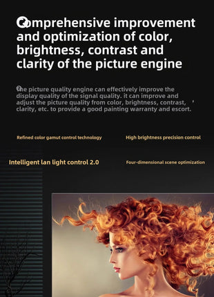 A55/60/6575/85/100 inch explosion-proof full screen ultra high definition Internet Protocol Television - Riparo82