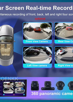 Car Dash Cam USB HD 1080P Wide Angle Car Camera Recorder Front ADAS Dashcam Android DVR Auto Recorder Night Version - Riparo82