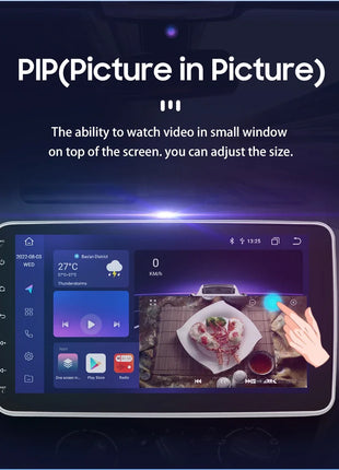 4G Universal 1 Din Car Multimedia Player 360 Rotatable Screen Autoradio Stereo Navi GPS WiFi Auto Radio Android Video Player Map - Riparo82