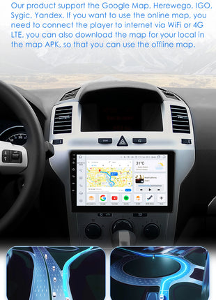 Car Radio 2 Din 7″ Android Multimedia Player GPS WIFI Bluetooth Player for Universal AutoRadio Stereo Video Navigation SWC WIFI - Riparo82