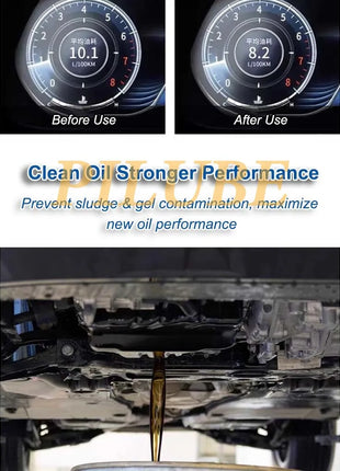 LIQUI MOLY ENGINE FLUSH 500ml Detergente efficace per il sistema dell'olio per la manutenzione dei motori automobilistici e la modifica dell'olio Protezione massima