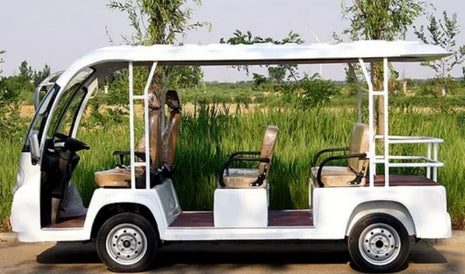 Manufacturers Wholesale 14-23 Seat Convertible Tourist Coach Golf Cart Electric Sightseeing Car City Bus - Riparo82