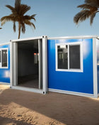 Casa mobile per contenitori Casa modulare prefabbricata espandibile Casa minuscola Soggiorno Cabina per ufficio Custodia prefabbricata impermeabile