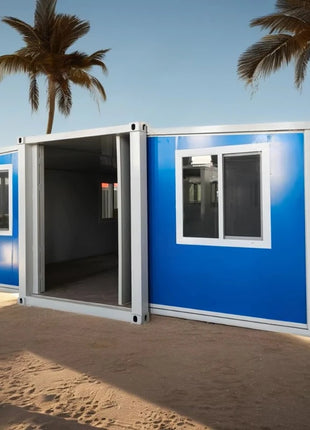 Casa mobile per contenitori Casa modulare prefabbricata espandibile Casa minuscola Soggiorno Cabina per ufficio Custodia prefabbricata impermeabile