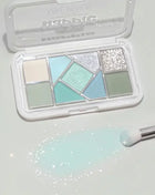 Mint diffuse pink blue small pink frame nine-color eyeshadow palette low saturation clear mint green pearl matte gentle pure des - Riparo82