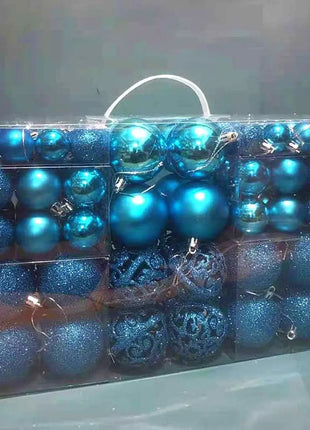 100 pz Decorazioni Di Natale Palline Albero Palle Di Natale Festa di Nozze Ornamento Forniture Per Feste Ornamento Di Natale Palla Palline Di Natale - riparo82