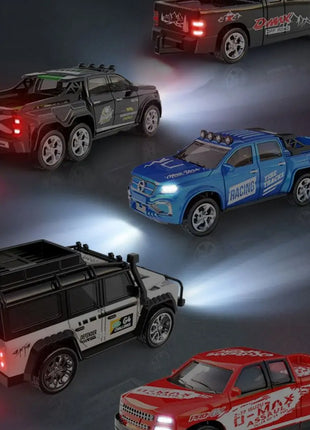 RC Cars 2.4G 5 canali 1:64 lega Mini telecomando SUV Drifts One Hour Long Endurance veicolo fuoristrada elettrico per bambini