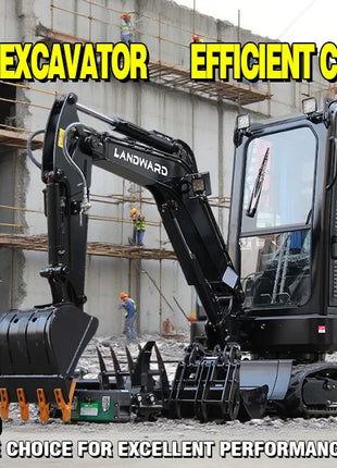 Mini Escavatore Kubota 2.5 Tonnellate con Cabina - Micro Scavo 1800kg Idraulico - riparo82