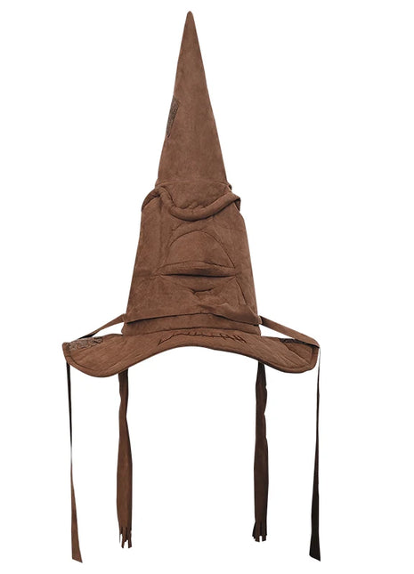 Anime Movies Witch Wizard Hat Potters Sorting Hat Leather Halloween Party Props Dress Up Hat Men Cosplay Costume Accessories - Riparo82