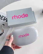 2025 INS Rhode Charm Woman Cosmetic Mirror Lipstick Blush Lip Gloss Portable Skin-friendly Soft Silicone Storage Bag Gifts Cover - Riparo82