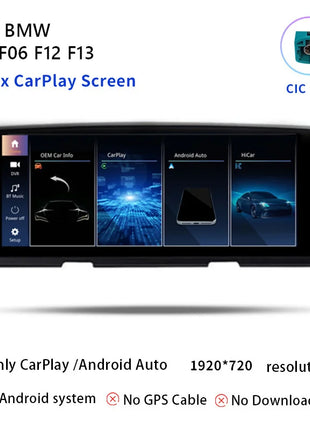 10.25 "Android 14 Wireless Carplay AutoRadio For BMW 6 Series F06 F12 F13 CIC NBT Radio Multimedia Audio GPS Screen Stereo 4GDSP - Riparo82