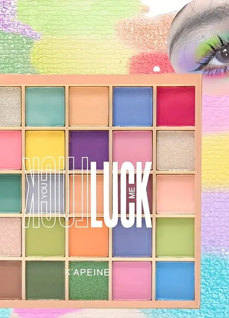 25 color Makaron eye shadow Palette - vibrant dopamine shadow, waterproof and sweat proof, ideal Valentine's Day gift for girls - Riparo82