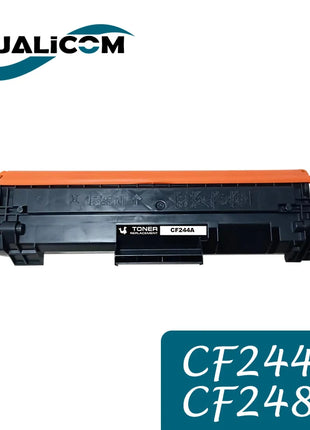 Qualicom 48A 44A CF248A CF244A Compatible TONER Cartridge for HP LaserJet Pro M15a M15w M16a M16w MFP M28a M28w M29w M29A - Riparo82