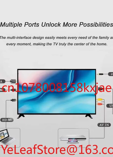 32 Inch Smart LED TV, High-definition Android System, Price Suitable for Home Use - Riparo82
