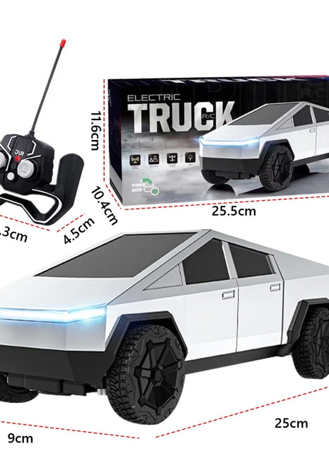Auto RC Tesla Cybertruck, giocattolo telecomandato ricaricabile, regalo per bambini dai 6 anni in su