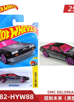 Hot Wheels DeLorean Ritorno al Futuro 1:64 - Modellino Auto Diecast