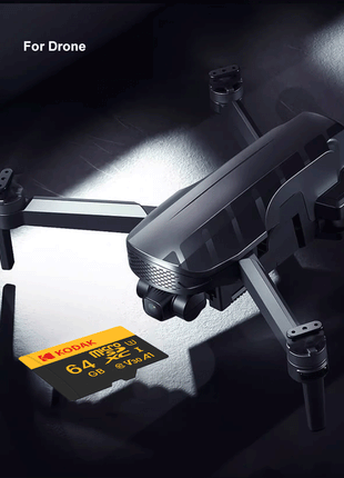 Scheda di memoria KODAK 512GB 256GB Micro SD fino a 100 MB/s Class10 U3 32GB 64GB 128GB TF Card HD per adattatore lettore di schede USB Microsd