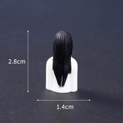 Halloween small ornaments horror skull pumpkin wizard resurrection ghost festival doll resin crafts desktop ornaments
