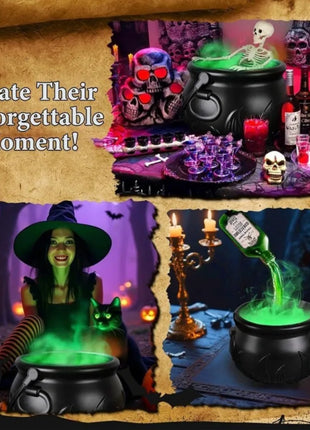 Halloween Decoration Room Decoration Magic Floating Bottle Wizard Bowl Diffuser Spooky Ghost Props Indoor Home Bar Decor - Riparo82