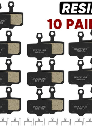 BUCKLOS Pastiglie freno a disco in resina per SRAM AVID Pastiglie freno idrauliche resistenti all'usura Pastiglie freno MTB per parti ciclistiche DB3 DB5 ELIXIR