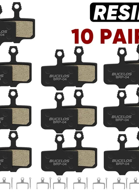 BUCKLOS Pastiglie freno a disco in resina per SRAM AVID Pastiglie freno idrauliche resistenti all'usura Pastiglie freno MTB per parti ciclistiche DB3 DB5 ELIXIR