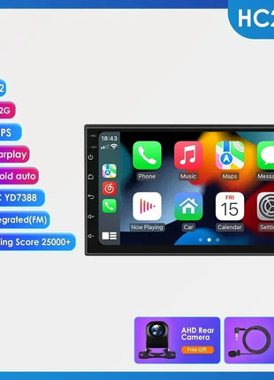 Car Radio 2 Din 7″ Android Multimedia Player GPS WIFI Bluetooth Player for Universal AutoRadio Stereo Video Navigation SWC WIFI