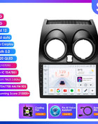 Hizpo 8G+128 AI Voice Car Radio Android Auto Multimedia For Nissan Qashqai J10 2006 2007 2008-2013 Carplay 4G 2din GPS autoradio