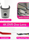 4K Front Cam(Grey) / No TF Card