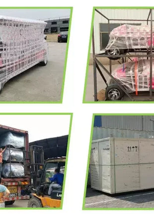 Carrello da Golf Elettrico Personalizzato 4 Posti - Auto Elettrica Legale per Strada - riparo82