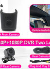 2K Dual Cam(Black) / With 128G TF Card