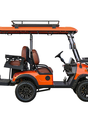 New Popularity 4 Seat Electric Golf Cart 5000W Scooter ATV Go Karts Adult Sightseeing Classic Gas Cart Electric Golf Cart - Riparo82