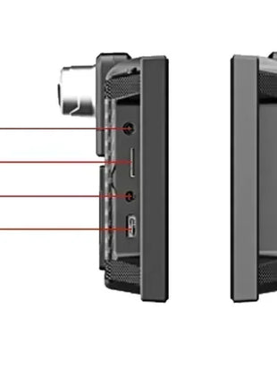 11.3 inch 4K Car DVR Wireless Carplay Android Auto Upgrade 360° Rotating Camera Dash Cam Video Recorder GPS Navigation Dashboard - Riparo82