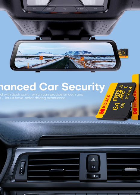 Kodak 256GB Scheda Micro SD Scheda di Memoria Classe 10 32GB 64GB 128GB U3 4K Ad Alta Velocità Cartao De Memoria Memoria Flash TF Mecard C10