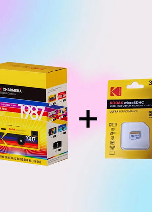 Disponibile Kodak Charmera Portachiavi Mini fotocamera digitale 1 PZ 1987 35MM/F2.4 Fotocamera 5 colori Spediti a caso Regali per fotocamera a colori