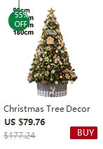 Set di decorazioni per albero di Natale da 3 m 2.1/2.4 Grandi ornamenti natalizi fai da te per alberi Decorazioni per la casa per feste Appese Drop Shipping