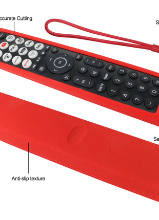 Silicone Case Fit for Hisense Smart Vidaa TV remote control EN2J36H EN2F36H EN2D36H ERF2N36H Protective Sheath Cover Anti-Slip ﻿ - Riparo82