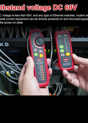 UNI-T UT683KIT Lan Tester Network Wire Tracer Cable Tracker RJ45 RJ11 Telephone Line Finder Repairing Networking Tool