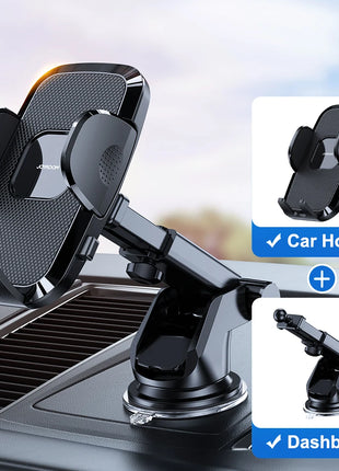 Dashboard Phone Holder for Car【360° Widest View】9in Flexible Long Arm, Universal Handsfree Auto Windshield Air Vent Phone Mount - Riparo82