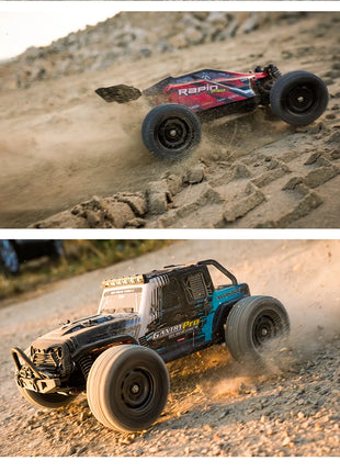 Teeggi 16101 /16102 PRO 1:16 Auto RC ad alta velocità con luce LED Drift 70KM/H 4WD RC Off-Road Car Monster Truck Giocattolo per i regali del capretto