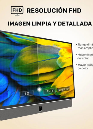 Metz 24Mpe7000Z.H 24" Portable Full Hd Google Tv |   Integrated Battery (4H), External Display, 8W Front Speaker, Solar Charging - Riparo82