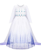 Abito Elsa per ragazze Costume Elsa Regina delle nevi Anna Abito Cosplay Festa di compleanno Bambini Carnevale Ragazza Costume di Halloween