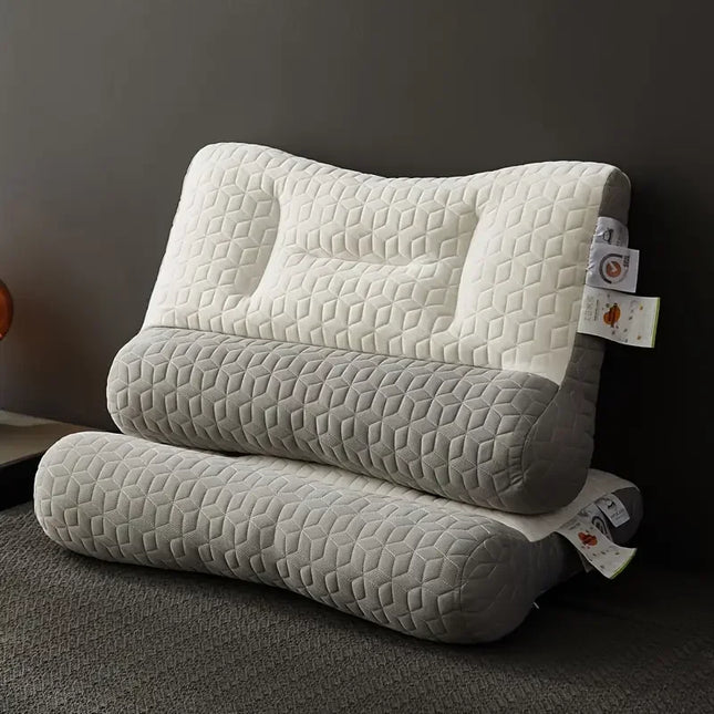Super 3D Ergonomic Pillow Sleep Neck Pillow Protects The Neck Spine Orthopedic Contour Pillow Bedding for All Sleeping Positions