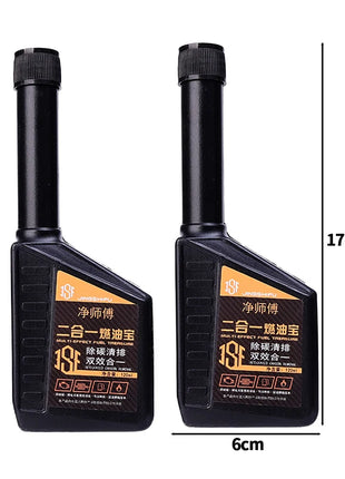 120 ml Car Fuel Treasure Universal 2-in-1 Auto De-Carbonisation Cleaning Maintenance Cleaner Petrol Additive Engine Oil Catalyst - Riparo82