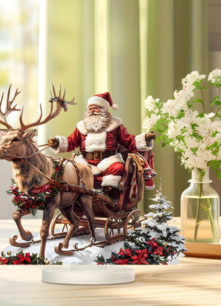 Supporto in acrilico Artigianato personalizzato Festa della mamma Festa del papà Regalo di Natale di Halloween - riparo82